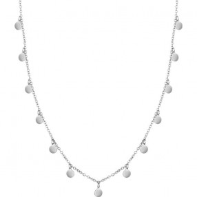ŽENSKA SANTA BARBARA POLO SREBRNA OGRLICA OD HIRURŠKOG ČELIKA