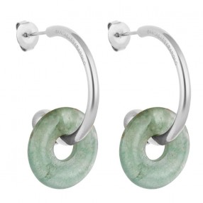 ŽENSKE SANTA BARBARA POLO SREBRNE MINDJUŠE OD HIRURŠKOG ČELIKA