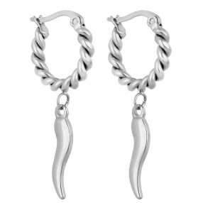 ŽENSKE SANTA BARBARA POLO SREBRNE MINDJUŠE OD HIRURŠKOG ČELIKA