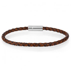 MUŠKA SANTA BARBARA POLO BRAON KOŽNA NARUKVICA L