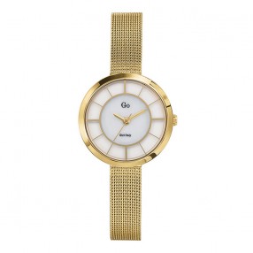 Ženski Girl Only Eblouis moi Zlatni Elegantni ručni sat sa zlatnim pancir metalnim kaišem