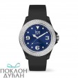 Ženski Ice Watch Ice Star Black Deep Blue Crni  Elegantno Sportski Ručni Sat Sa Swarovski Kristalima