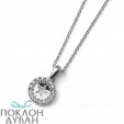 Ženski Oliver Weber Be A Star Lančić Sa Belim Swarovski Kristalnim Priveskom