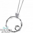ŽENSKI OLIVER WEBER LIMIT WHITE ZIRCON LANČIĆ SA SWAROVSKI BELIM CIRKONIMA