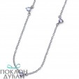 ŽENSKI OLIVER WEBER WISPY PURPLE ZIRCON LANČIĆ SA LJUBIČASTIM SWAROVSKI CIRKONIMA
