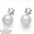 ŽENSKE OLIVER WEBER FOCUS PEARL GOLD MINDJUŠE SA SWAROVSKI BELOM PERLOM I KRISTALOM