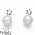 ŽENSKE OLIVER WEBER FOCUS PEARL MINDJUŠE SA SWAROVSKI BELOM PERLOM I KRISTALOM