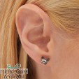 ŽENSKE VICTORIA CRUZ FANTASY HEMATITE MINDJUŠE SA SWAROVSKI KRISTALOM