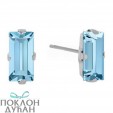 ŽENSKE VICTORIA CRUZ MACEDONIA AQUAMARINE MINDJUŠE SA SWAROVSKI PLAVIM KRISTALOM