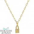ŽENSKI VICTORIA CRUZ SAN VALENTIN GOLD LANČIĆ SA KATANAC PRIVESKOM