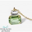 ŽENSKA VICTORIA CRUZ HELENA PERIDOT GOLD OGRLICA SA SWAROVSKI KRISTALIMA