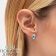 ŽENSKE VICTORIA CRUZ GEMMA AQUAMARINE MINDJUŠE SA SWAROVSKI KRISTALIMA