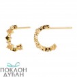 ŽENSKE PD PAOLA GLORY ZLATNE NAUŠNICE SA POZLATOM 18k