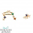 ŽENSKE PD PAOLA LIBRA - VAGA- NAUŠNICE SA POZLATOM 18k