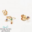 ŽENSKE PD PAOLA LIBRA - VAGA- NAUŠNICE SA POZLATOM 18k