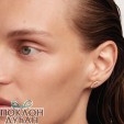 ŽENSKE PD PAOLA MOTION NAUŠNICE SA POZLATOM 18k