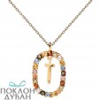 ŽENSKA PD PAOLA LETTER T ZLATNA OGRLICA SA POZLATOM 18k