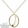 ŽENSKA PD PAOLA ZLATNA OGRLICA ARIES - OVAN SA POZLATOM 18k