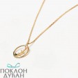 ŽENSKA PD PAOLA ZLATNA OGRLICA ARIES - OVAN SA POZLATOM 18k