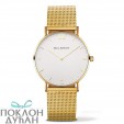 Paul Hewitt Sailor Line Beli Zlatni ručni sat sa zlatnim pancir kaišem
