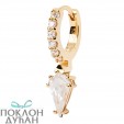 ŽENSKA PD PAOLA MANILA NAUŠNICA SA POZLATOM 18k