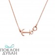 PAUL HEWITT ANCHOR HEART ROZE ZLATNI LANČIĆ