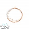 PAUL HEWITT TREASURE DUO PEARL ROZE ZLATNA NARUKVICA OD HIRURŠKOG ČELIKA