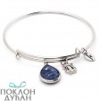 Ženska Chrysalis Septembar Safir Sodalit Plava Narukvica