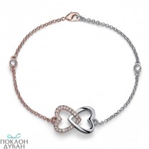 Ženska Oliver Weber MyHeart Crystal Narukvica Sa Swarovski Belim Kristalom